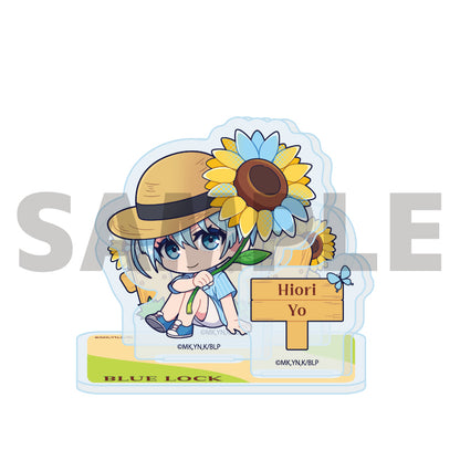 アクリルスタンドプレート ブルーロック 20 氷織羊 カラフルサンフラワーVer.(ミニキャライラスト)【予約商品】