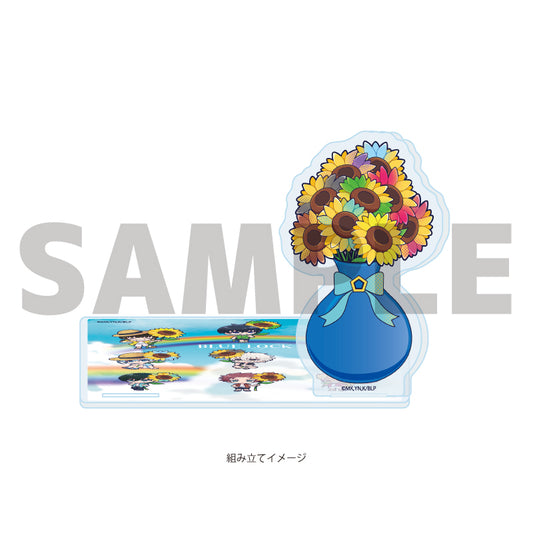 アクリルコースタースタンド ブルーロック 06 集合デザイン カラフルサンフラワーVer.(ミニキャライラスト)【予約商品】
