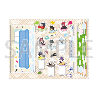 アクリルジオラマ ブルーロック 12 集合デザイン アニマルクッションVer.(ミニキャライラスト)【予約商品】