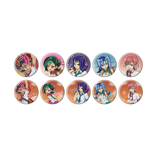 【Box/10】缶バッジ 遊☆戯☆王ZEXAL 12 描き下ろしイラスト【予約商品】