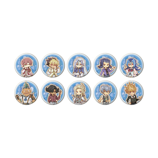 【Box/10】缶バッジ 遊☆戯☆王ZEXAL 11 レトロアートイラスト【予約商品】