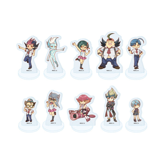 【Box/10】アクリルぷちスタンド 遊☆戯☆王ZEXAL 07 レトロアートイラスト【予約商品】
