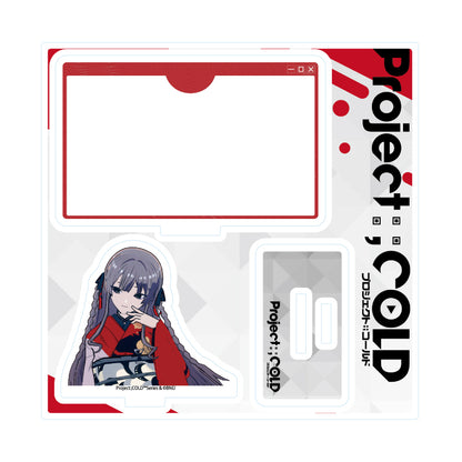 アクリルスタンドプレート Project:;COLD シリーズ 01 風張美聡(公式イラスト)【予約商品】