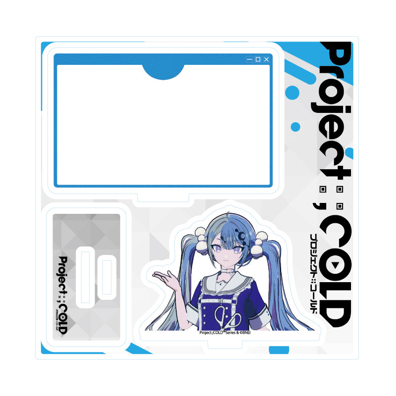 アクリルスタンドプレート Project:;COLD シリーズ 02 吉永瑠奈(公式イラスト)【予約商品】