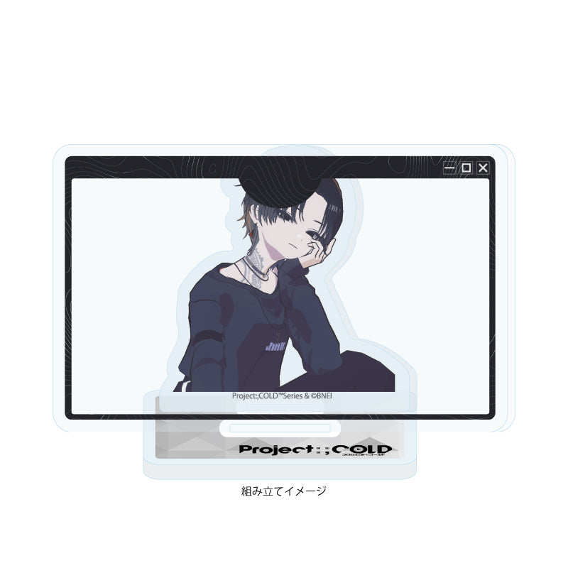 アクリルスタンドプレート Project:;COLD シリーズ 03 花崎薫(公式イラスト)【予約商品】