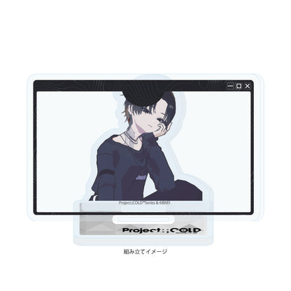 アクリルスタンドプレート Project:;COLD シリーズ 03 花崎薫(公式イラスト)【予約商品】