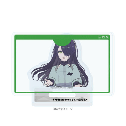 アクリルスタンドプレート Project:;COLD シリーズ 04 日下部祥子(公式イラスト)【予約商品】