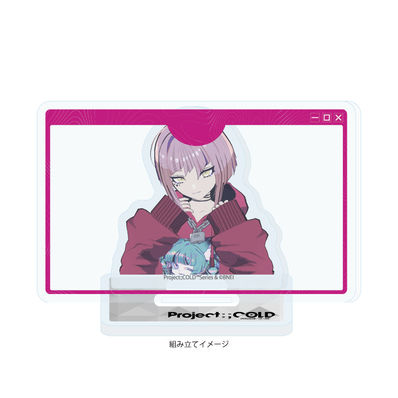 アクリルスタンドプレート Project:;COLD シリーズ 05 墨田季楽々(公式イラスト)【予約商品】