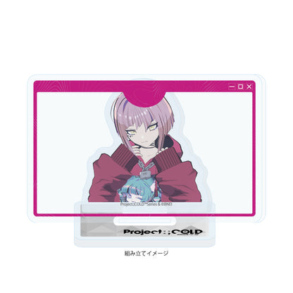 アクリルスタンドプレート Project:;COLD シリーズ 05 墨田季楽々(公式イラスト)【予約商品】