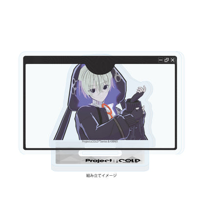 アクリルスタンドプレート Project:;COLD シリーズ 06 イオリ・ハートフィールド(公式イラスト)【予約商品】