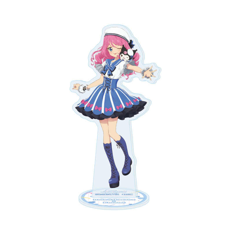アクリルスタンド アイカツスターズ!×サンリオキャラクターズ 12 桜庭ローラ×クロミ(コラボイラスト(等身))【予約商品】