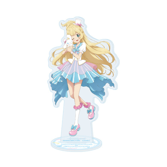 アクリルスタンド アイカツスターズ!×サンリオキャラクターズ 14 白鳥ひめ×シナモロール(コラボイラスト(等身))【予約商品】
