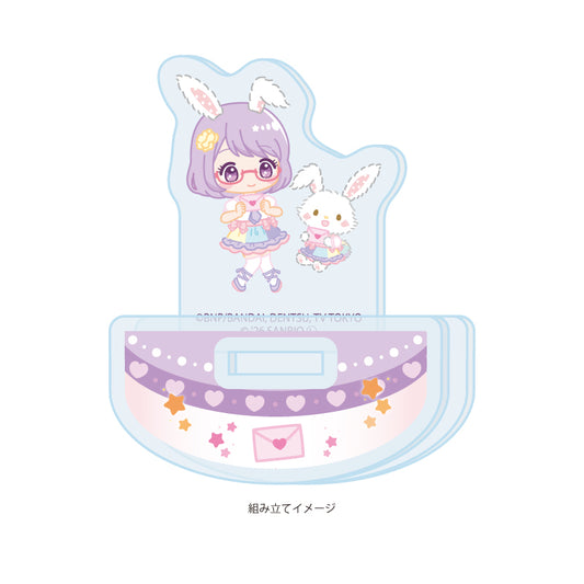 ゆらゆらアクリルスタンド アイカツスターズ!×サンリオキャラクターズ 05 七倉小春×ウィッシュミーメル(コラボイラスト(ミニキャラ))【予約商品】