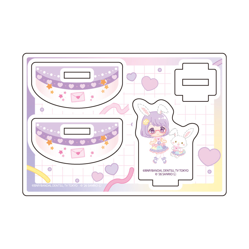 ゆらゆらアクリルスタンド アイカツスターズ!×サンリオキャラクターズ 05 七倉小春×ウィッシュミーメル(コラボイラスト(ミニキャラ))【予約商品】