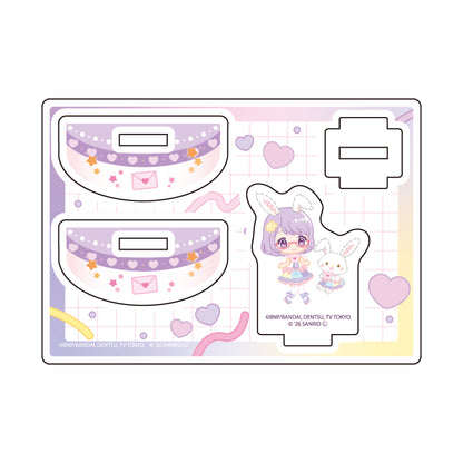 ゆらゆらアクリルスタンド アイカツスターズ!×サンリオキャラクターズ 05 七倉小春×ウィッシュミーメル(コラボイラスト(ミニキャラ))【予約商品】