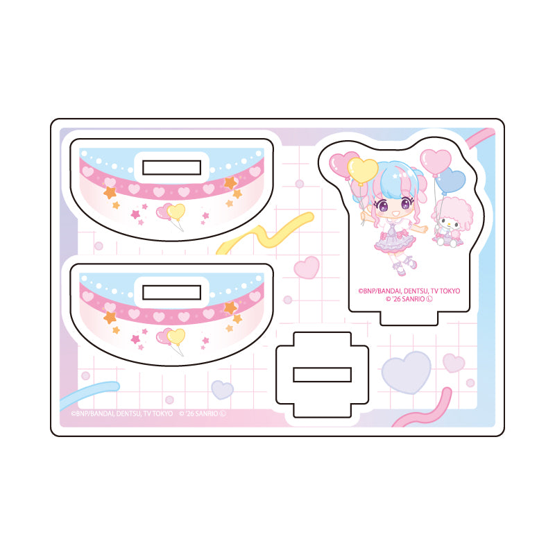 ゆらゆらアクリルスタンド アイカツスターズ!×サンリオキャラクターズ 09 花園きらら×マイスウィートピアノ(コラボイラスト(ミニキャラ))【予約商品】