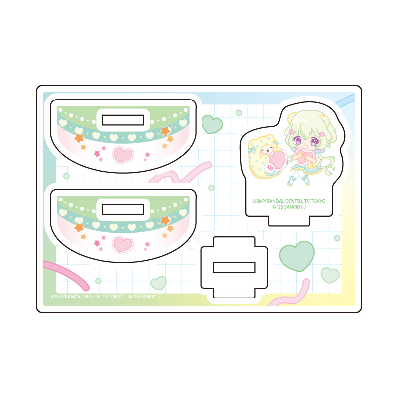 ゆらゆらアクリルスタンド アイカツスターズ!×サンリオキャラクターズ 10 双葉アリア×まるもふびより(コラボイラスト(ミニキャラ))【予約商品】