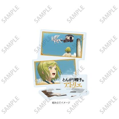 アクリルスタンドプレート とんがり帽子のアトリエ 01 場面写イラスト【予約商品】