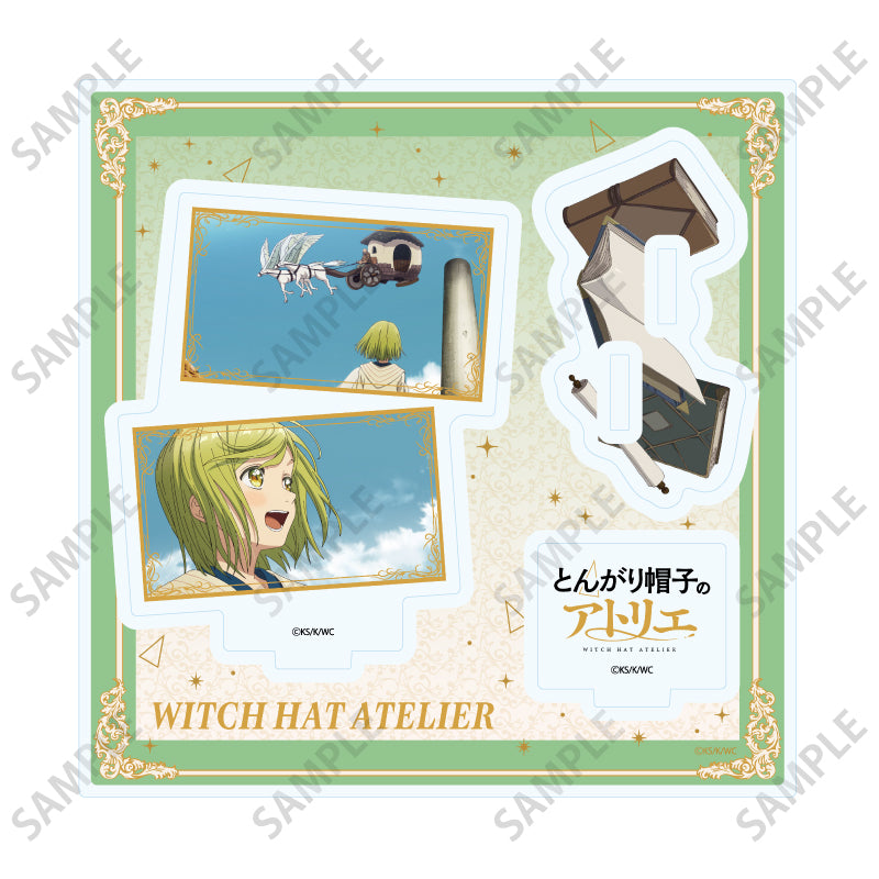 アクリルスタンドプレート とんがり帽子のアトリエ 01 場面写イラスト【予約商品】