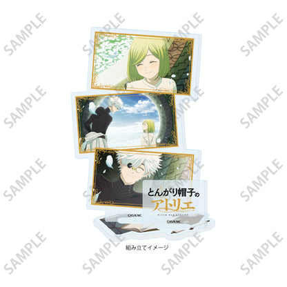 アクリルスタンドプレート とんがり帽子のアトリエ 02 場面写イラスト【予約商品】