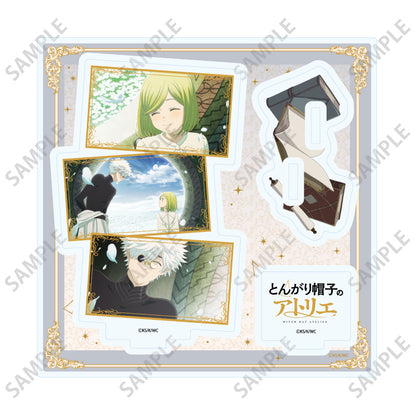 アクリルスタンドプレート とんがり帽子のアトリエ 02 場面写イラスト【予約商品】