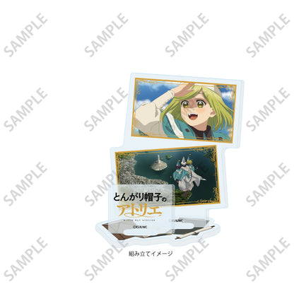 アクリルスタンドプレート とんがり帽子のアトリエ 05 場面写イラスト【予約商品】