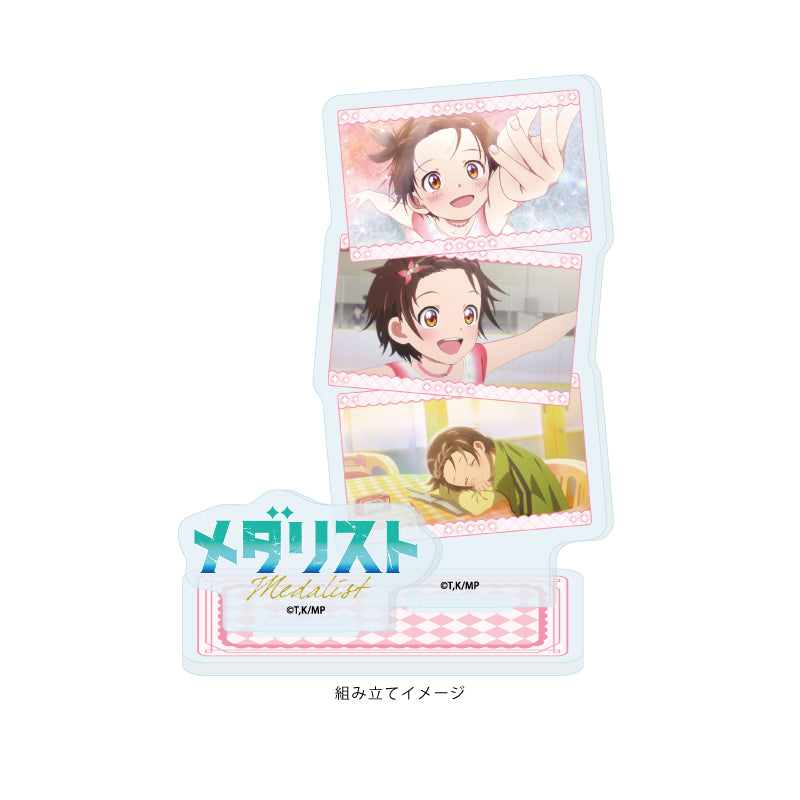 アクリルスタンドプレート メダリスト 01 結束いのり(場面写イラスト)【予約商品】