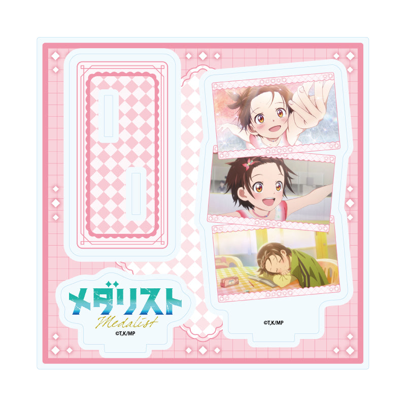 アクリルスタンドプレート メダリスト 01 結束いのり(場面写イラスト)【予約商品】