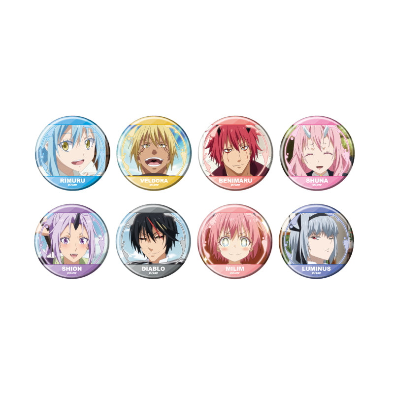 【Box/8】缶バッジ 転生したらスライムだった件 14 場面写イラスト【予約商品】