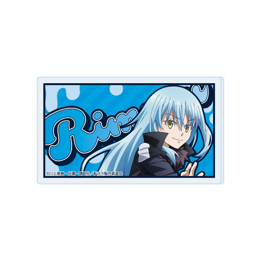 おなまえアクリルプレートバッジ 転生したらスライムだった件 01 リムル(公式イラスト)【予約商品】