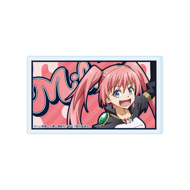 おなまえアクリルプレートバッジ 転生したらスライムだった件 07 ミリム(公式イラスト)【予約商品】