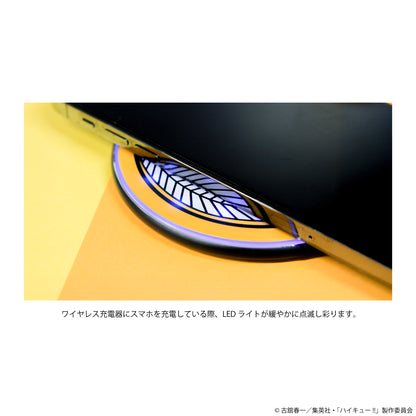 ハイキュー!! ワイヤレス充電器 01 烏野高校【予約商品】