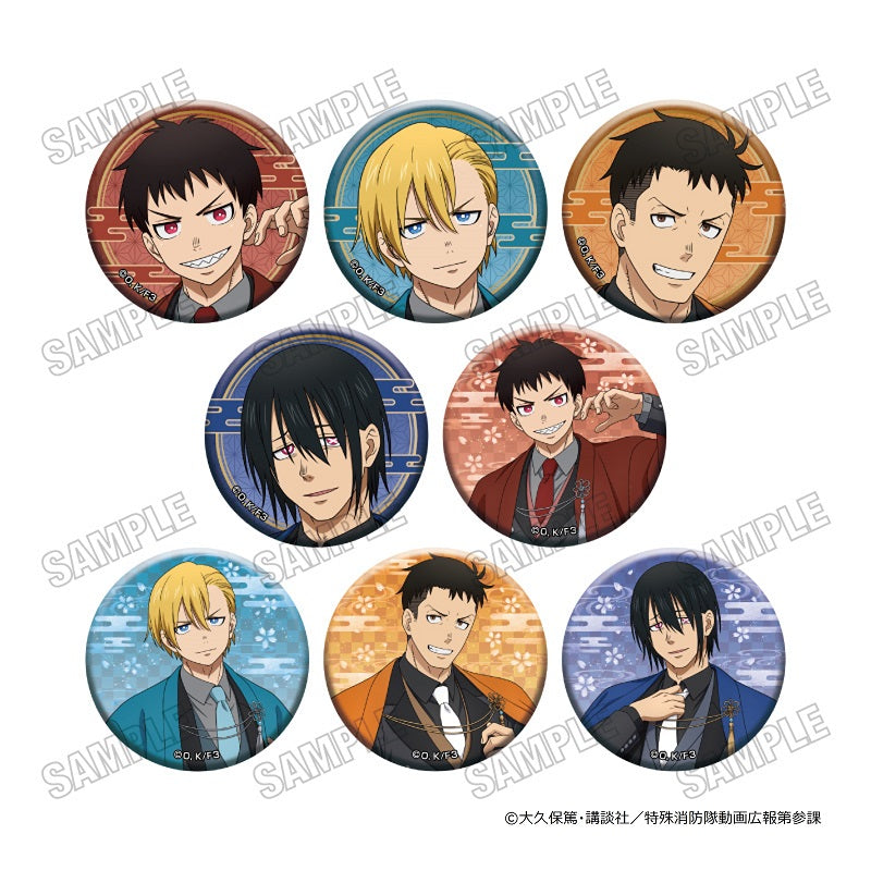 【Box/8】炎炎ノ消防隊 参ノ章 描き下ろし缶バッジコレクション【予約商品】