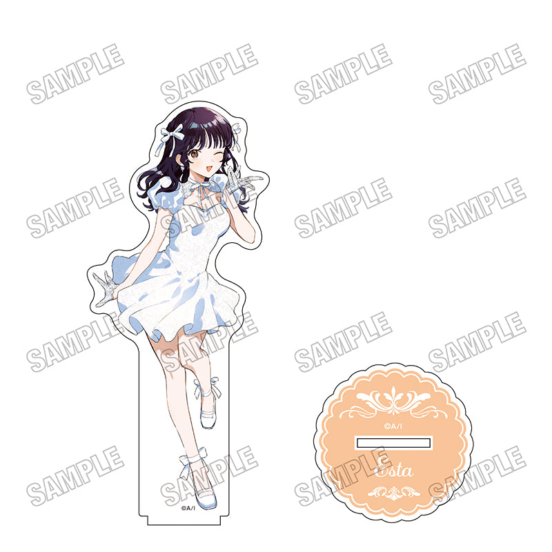 きみが死ぬまで恋をしたい 描き下ろしBIGアクリルスタンド 8th Anniversary Ver. 6 エスタ【予約商品】