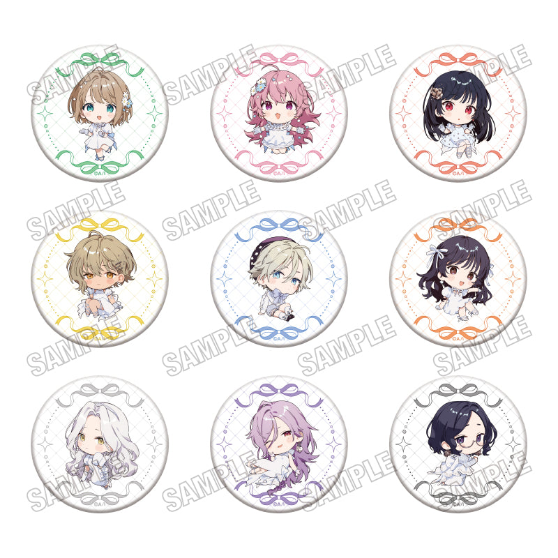 【Box/9】きみが死ぬまで恋をしたい 描き下ろしミニキャラ缶バッジコレクション 8th Anniversary Ver.【予約商品】