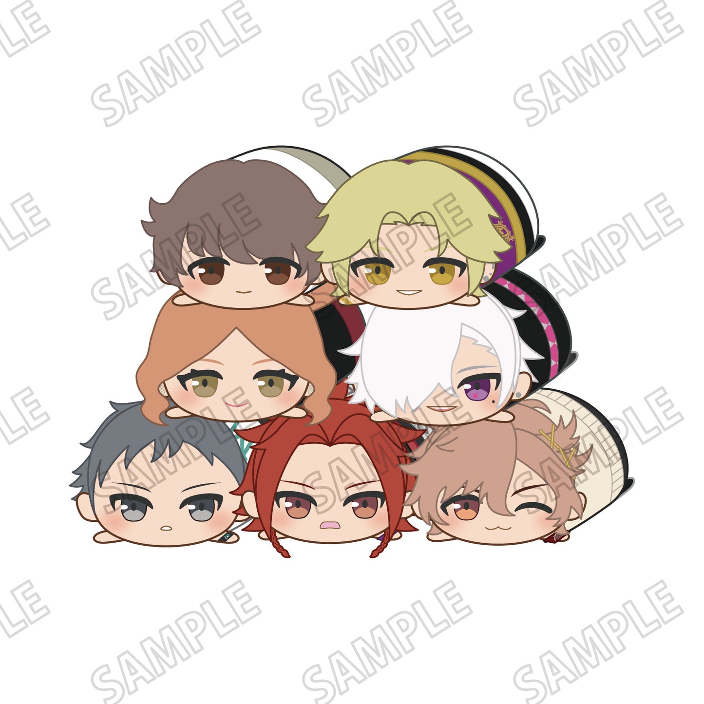 【Box/7】BROTHERS CONFLICT ごろりんマスコット Vol.1【予約商品】