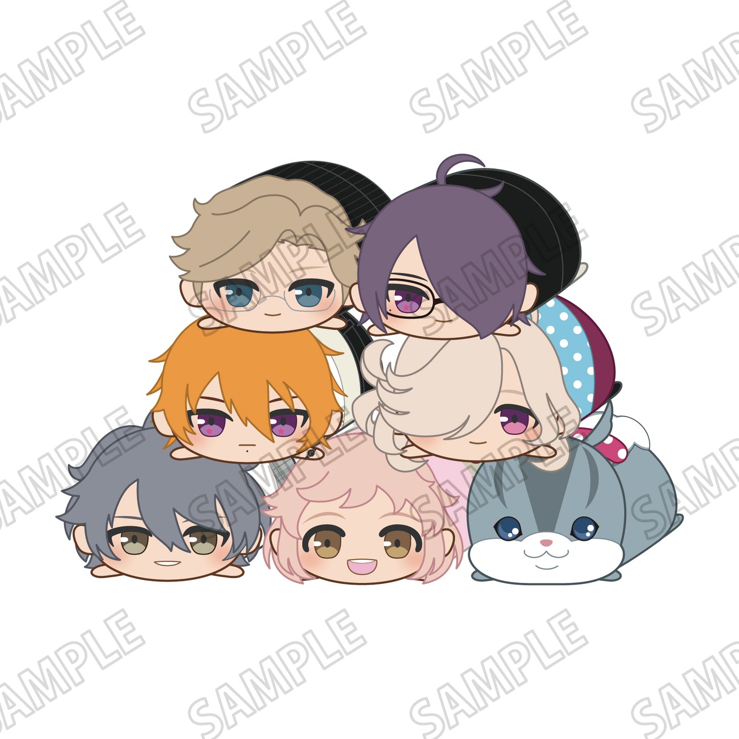 【Box/7】BROTHERS CONFLICT ごろりんマスコット Vol.2【予約商品】