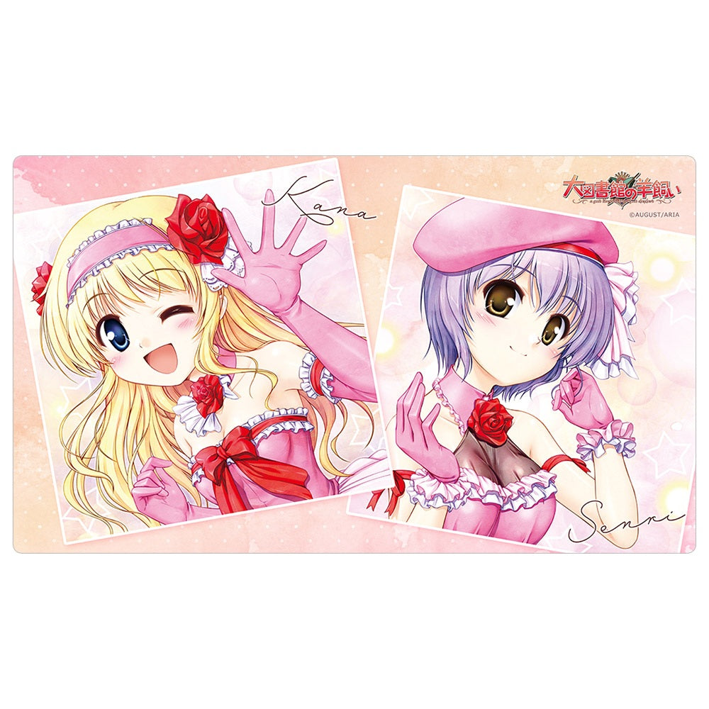 大図書館の羊飼い ラバーマット 御園千莉&鈴木佳奈/ドレス【予約商品】
