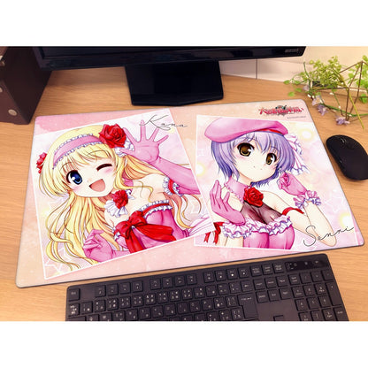 大図書館の羊飼い ラバーマット 御園千莉&鈴木佳奈/ドレス【予約商品】