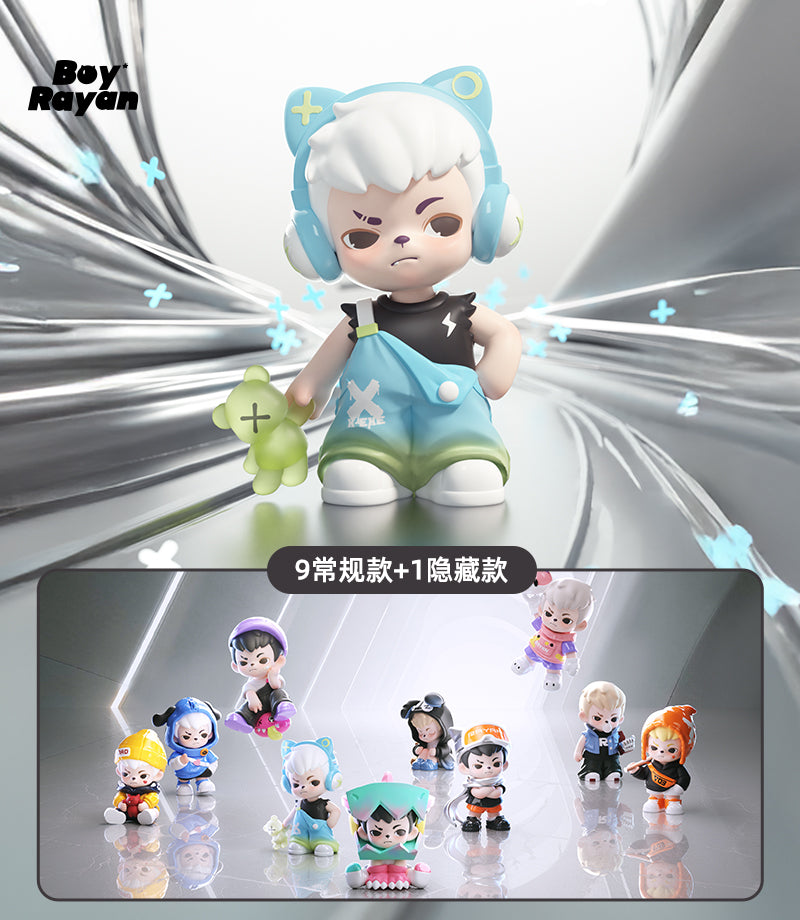 【Box/9】TNT SPACE Rayan 時空の狭間シリーズ トレーディングフィギュア【予約商品】