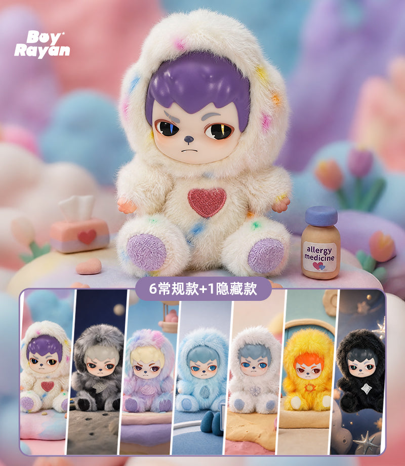【Box/6】TNT SPACE Rayan 低気圧怪獣シリーズ トレーディングプラッシュ【予約商品】
