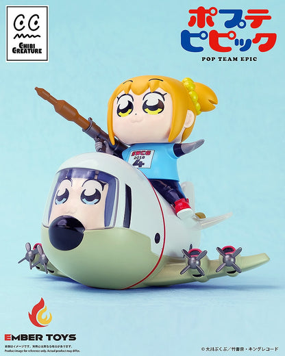 Chibi Creature ポプテピピック ポプ子&ピピ美 スケルトン競技Ver.【予約商品】