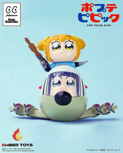 Chibi Creature ポプテピピック ポプ子&ピピ美 スケルトン競技Ver.【予約商品】
