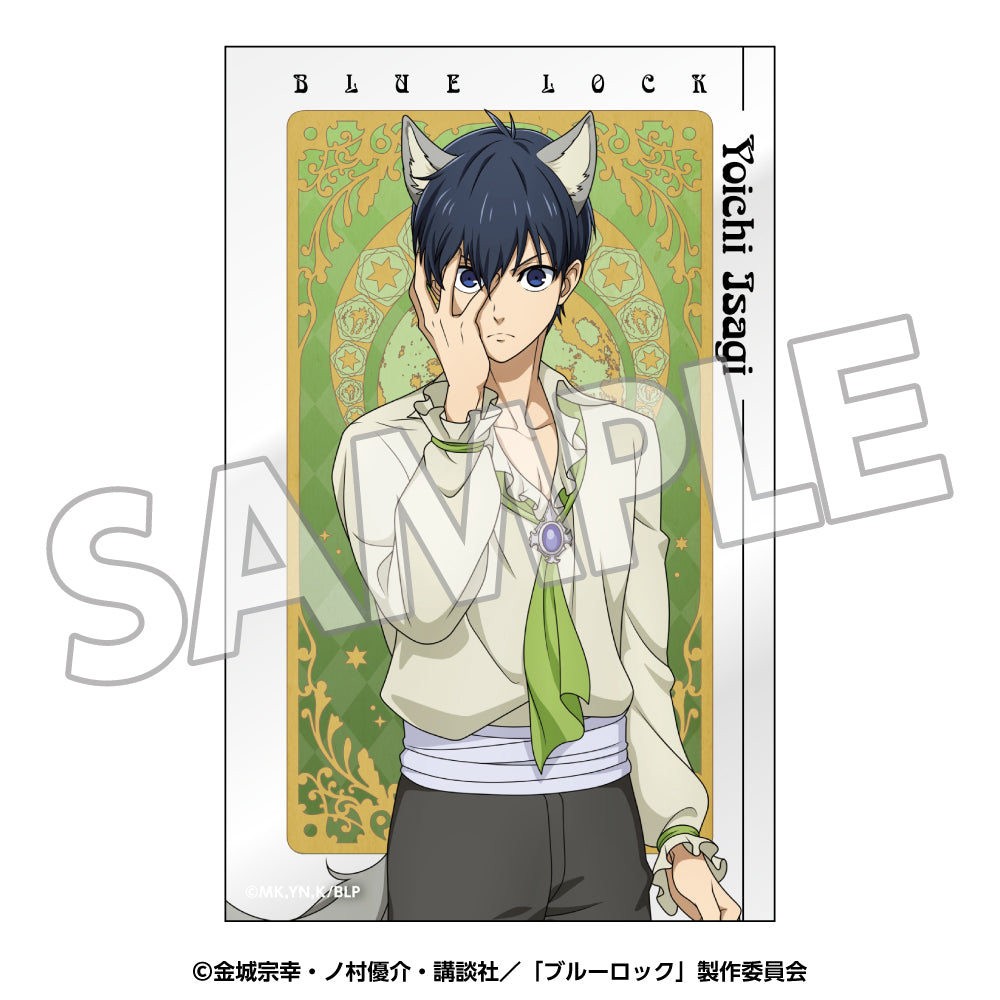 【Box/11】ブルーロック トレーディングクリアカード(1パック3枚入り) Vol1 メモリアル【予約商品】