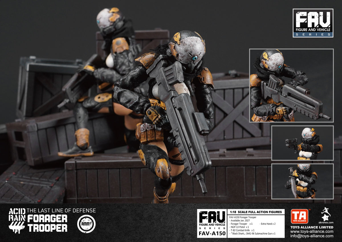 004_TOYS ALLIANCE LIMITED アシッドレイン 1/18スケール FAV-A150 フォレジャー・トルーパー【予約商品】