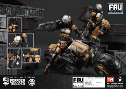 004_TOYS ALLIANCE LIMITED アシッドレイン 1/18スケール FAV-A150 フォレジャー・トルーパー【予約商品】