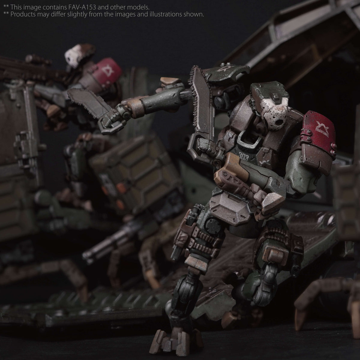 002_TOYS ALLIANCE LIMITED アシッドレイン 1/18スケール FAV-A153 MTH-42m マリーンシールド・キャメルボット【予約商品】