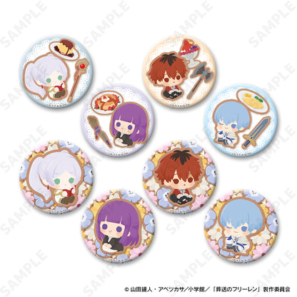 【Box/8】葬送のフリーレン トレーディングマット缶バッジ