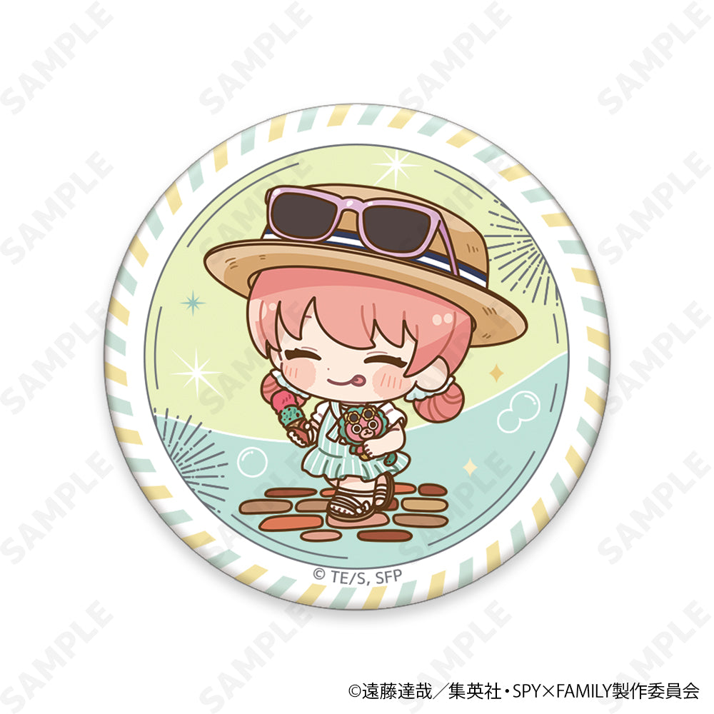 【Box/6】SPY×FAMILY トレーディング缶バッジ ミニキャラVer.[夏のおでけけ]【予約商品】