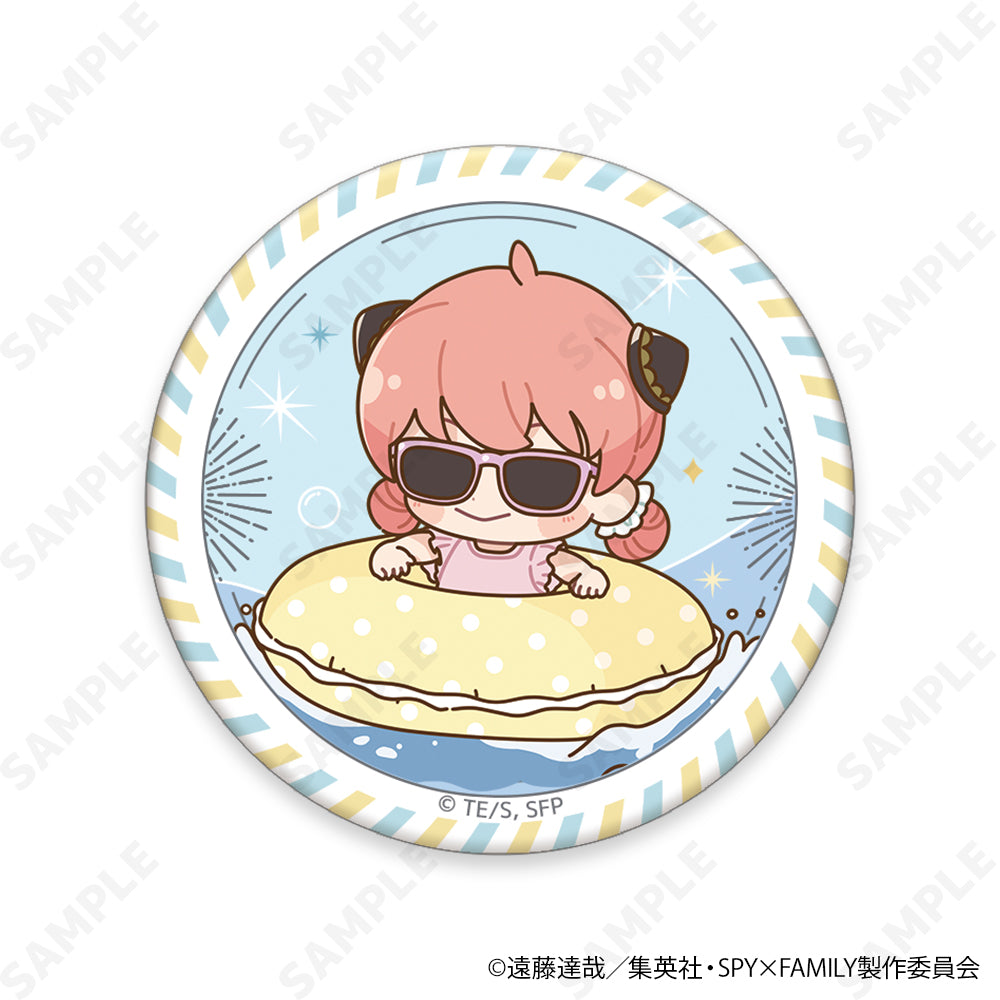 【Box/6】SPY×FAMILY トレーディング缶バッジ ミニキャラVer.[夏のおでけけ]【予約商品】